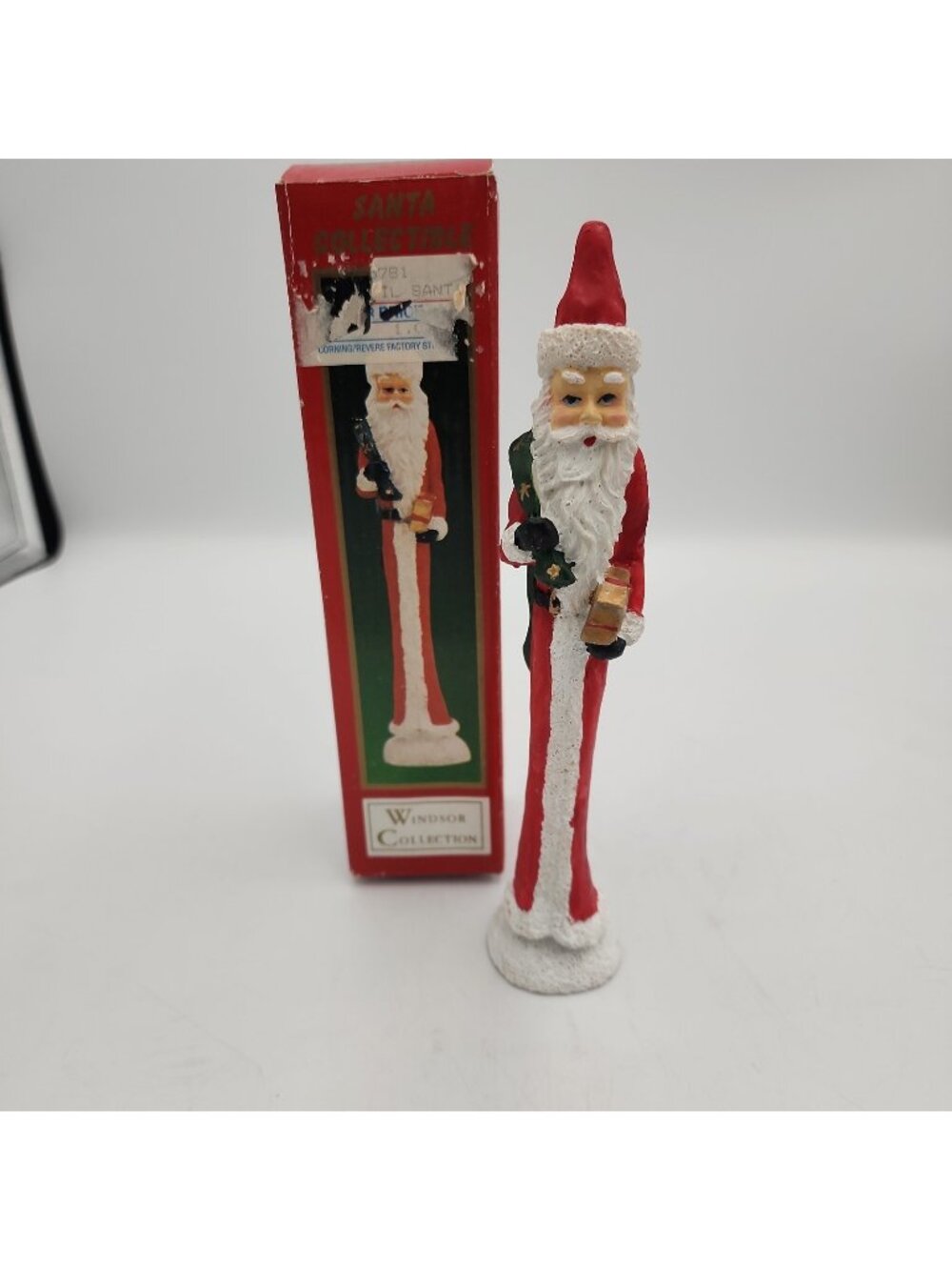 Vintage Windsor Collection Euro Pencil Santa 45781 With Box 7.5"
